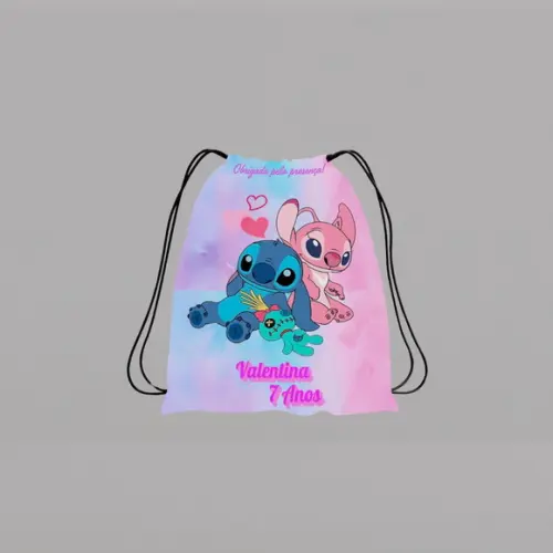 Mochilinha Stitch Personalizada !