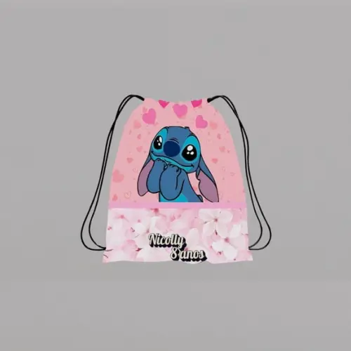Mochilinha Stitch Personalizada !