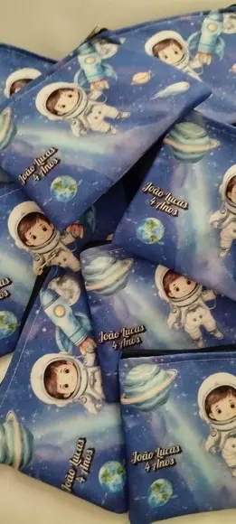 Necessaire Astronauta Personalizável