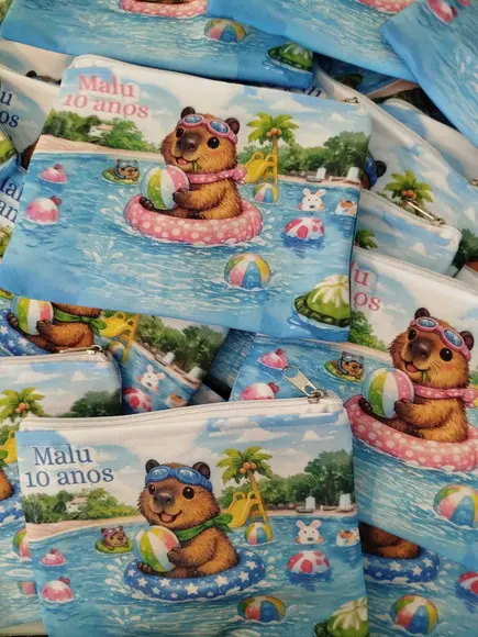 Necessaire Capivara Personizada