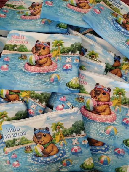 Necessaire Capivara Personizada