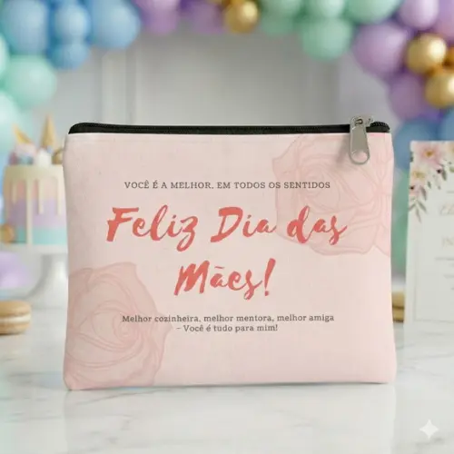 Nécessaire Dia das Mães Personalizável !