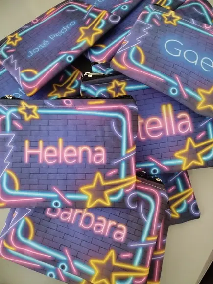 Necessaire Neon Personalizada !