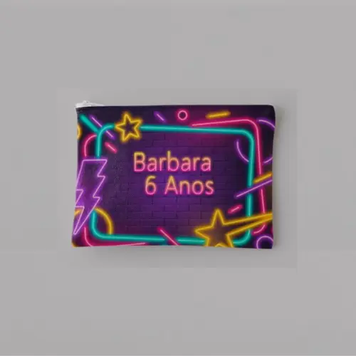Necessaire Neon Personalizada !