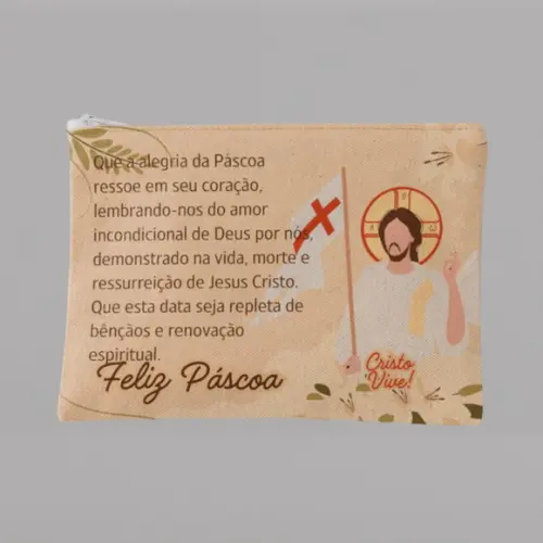 Nécessaire Páscoa Quaresma Personalizável !