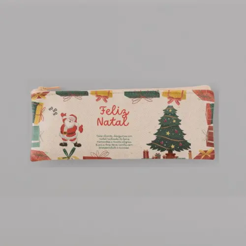 Necessaire Slim Natal Personalizada !