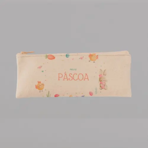 Nécessaire Slim Páscoa Personalizável !