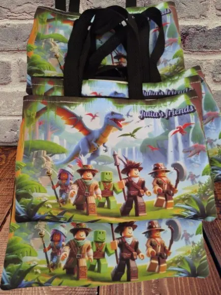 Sacolinha Ecobag Roblox Personalizada !