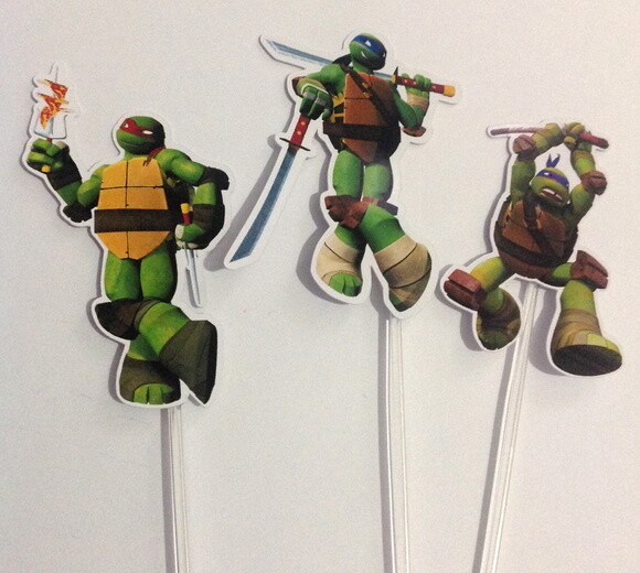 Topper Tartarugas Ninja Modelo 2