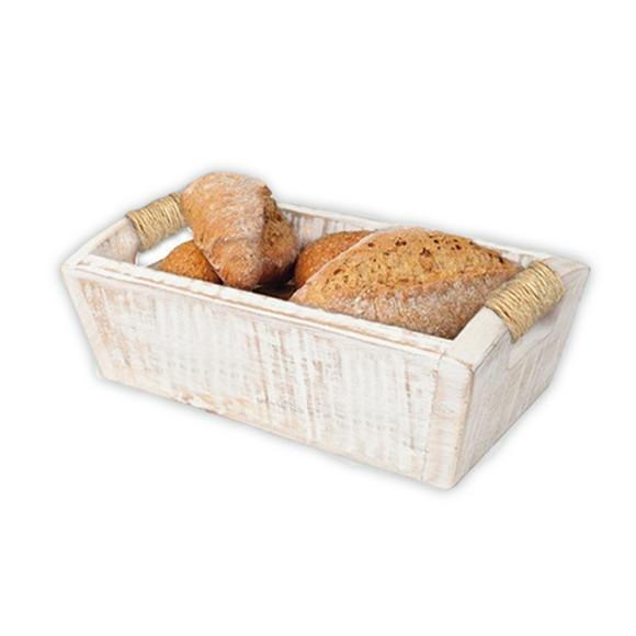 Bandeja Madeira Rústica Pães e Biscoitos Patina Farm