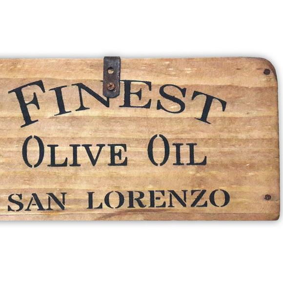 Caixa de Madeira Rústica Estilo Antigo m Olive Oil