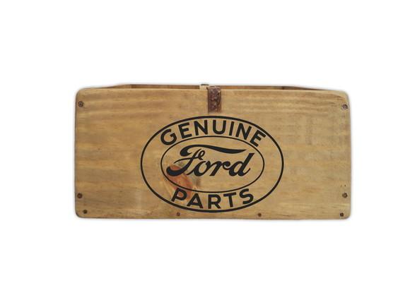Caixa Rustica Madeira Estilo Antiga Retro Carro Ford