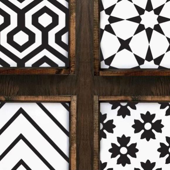 Duo de Quadros Pintados Azulejos Antigos