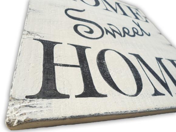 Placa Rústica Home Sweet Home