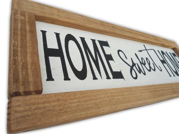 Quadro Rústico Pintado Madeira Decoração Farm Home Sweet Hom