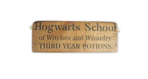 Caixa Madeira de Magia e Poções Harry Potter Hogwarts