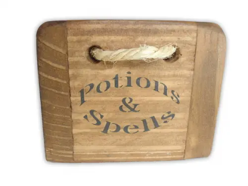 Caixa Madeira de Magia e Poções Harry Potter Hogwarts