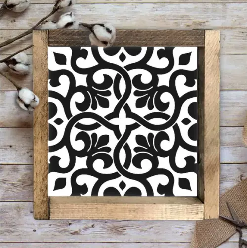 Duo de Quadros Pintados Azulejos Antigos