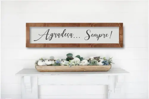 Quadro Cabeceira Rústico Madeira Pintado Cama Casal Farm