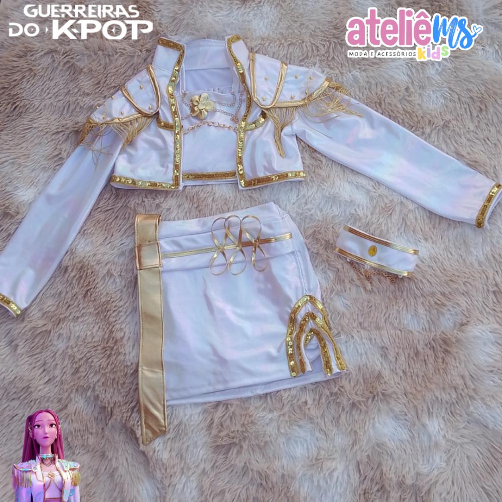 Fantasia Mira Luxo Guerreiras do K-Pop Infantil | Fantasia Kpop |