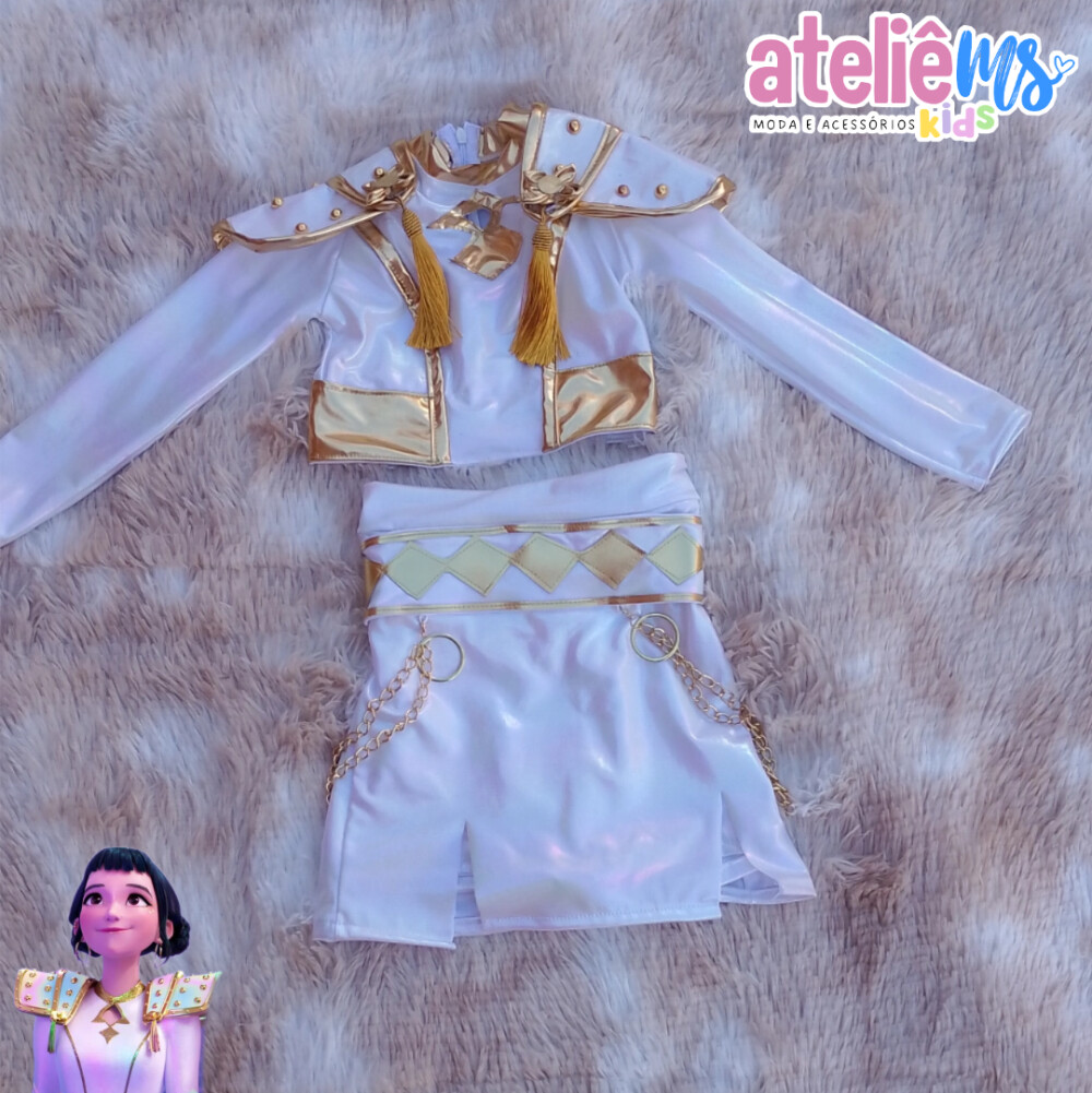 Fantasia da zoey das guerreiras do kpop huntrix / cosplay | Cospl