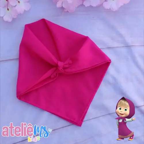 Vestido Infantil Masha e o Urso Modelo Trapézio Igual ao da Pers