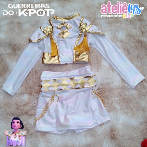 Fantasia da zoey das guerreiras do kpop huntrix / cosplay | Cospl