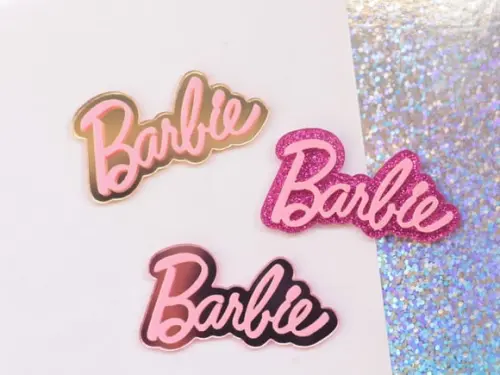 Aplique Barbie 2 Cores