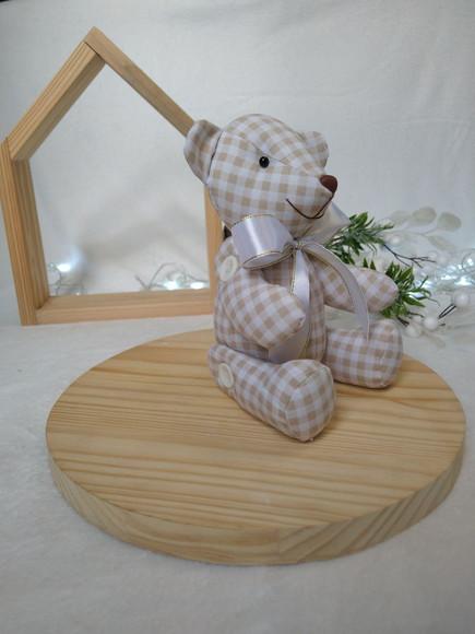 Enfeite de Natal Ursinho 25cm Pingente