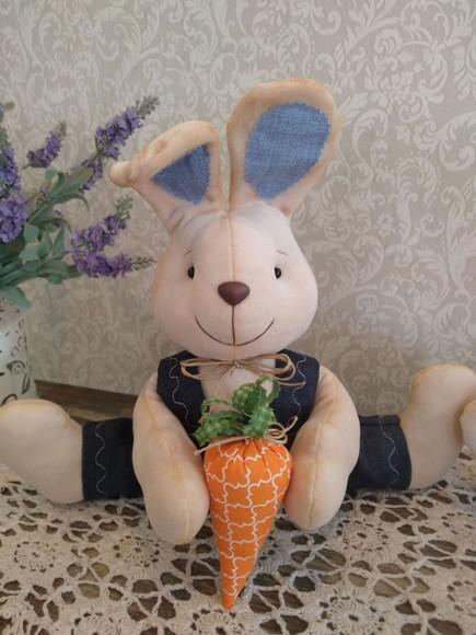 Família de Coelhos de Páscoa Decoração 4 Peças