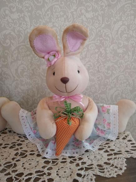 Família de Coelhos de Páscoa Decoração Kit 3 Peças