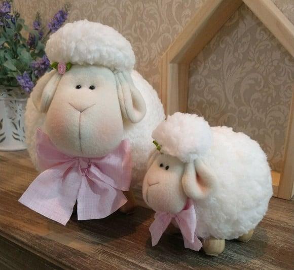 Ovelhas Mamãe e Filhinha