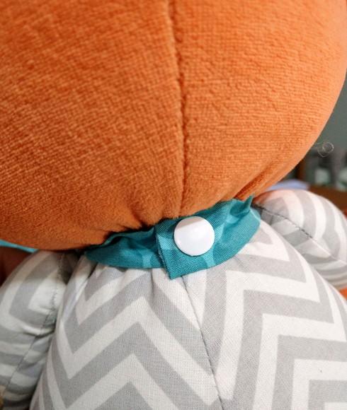 Raposa Amiga com detalhes em chevrom