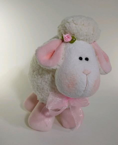 Trio de Ovelhinhas para Decoração de Bebê