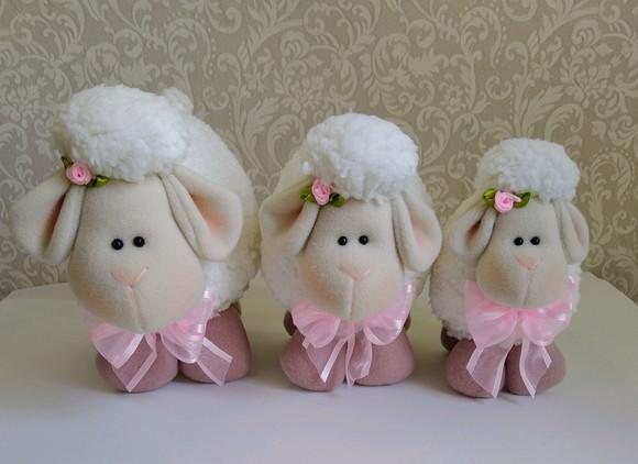 Trio Ovelhas para Nicho