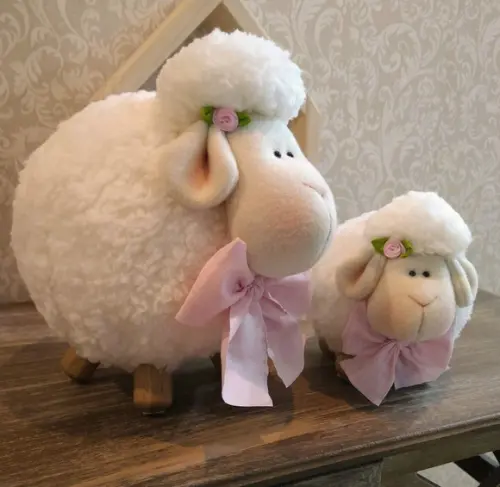 Ovelhas Mamãe e Filhinha
