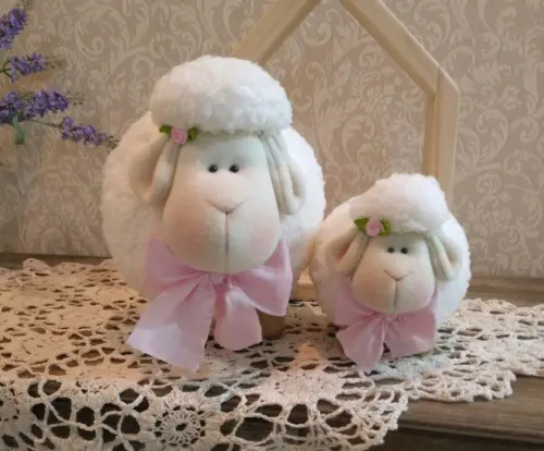Ovelhas Mamãe e Filhinha