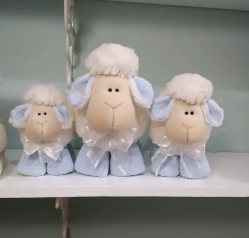 Trio de Ovelhinhas para Nicho