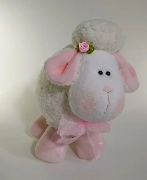 Trio de Ovelhinhas para Decoração de Bebê