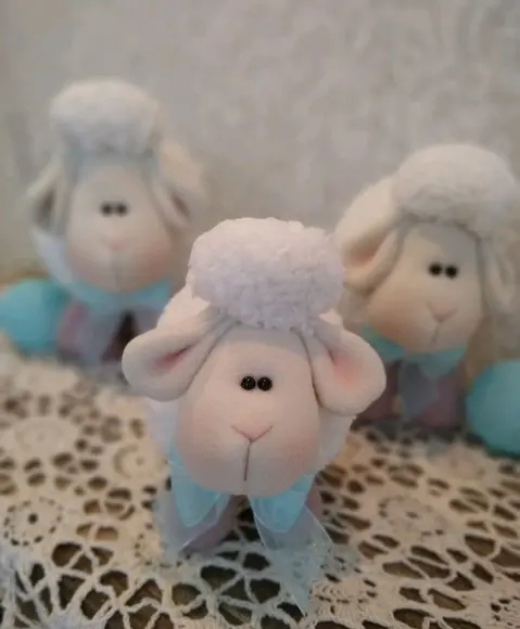 Trio de Ovelhinhas para Nicho