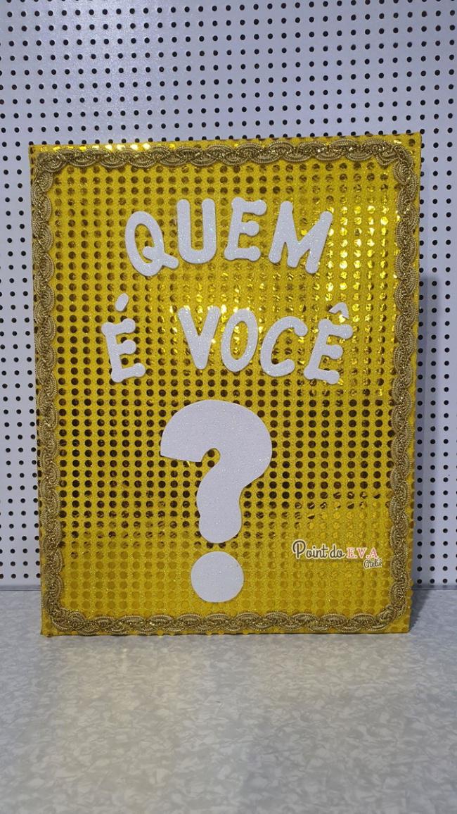 Livro Quem É Você? - Point do E.v.a