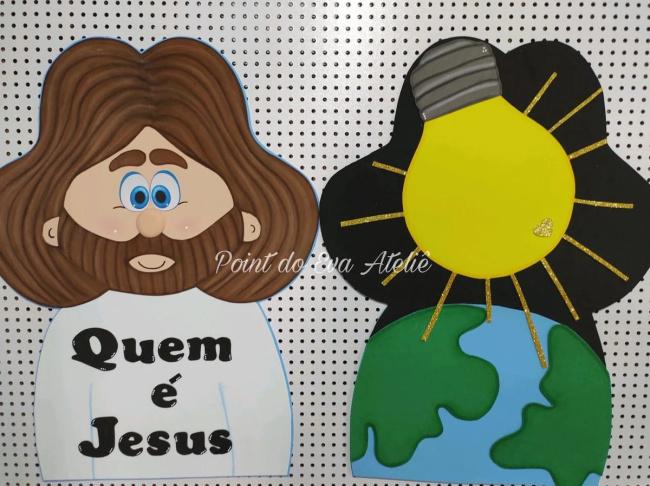 Quem É Jesus - Point do E.v.a Atelie