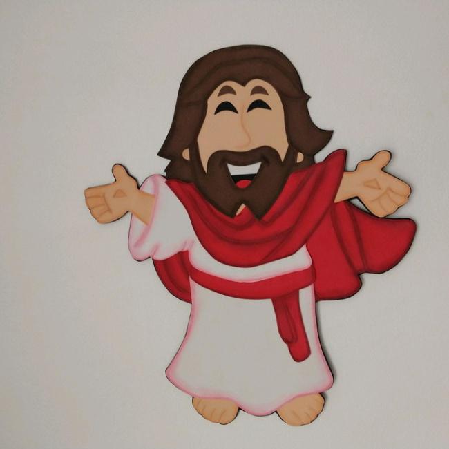 Jesus Recurso Visual - Point do E.v.a Atelie