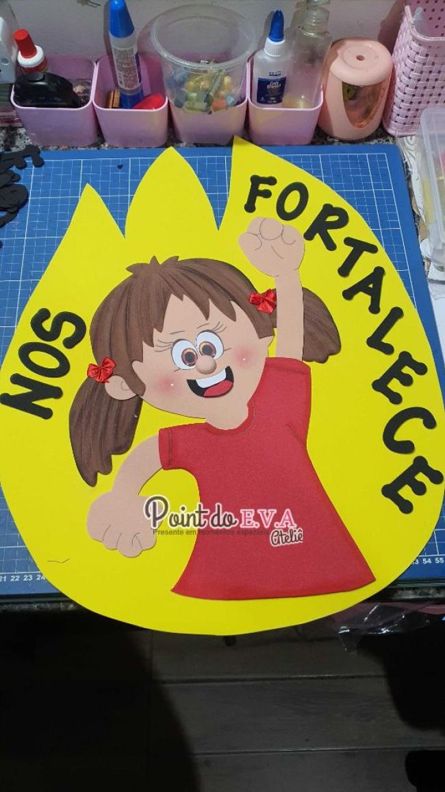 Amigo Espírito Santo em placas