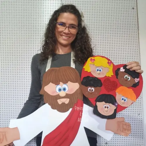 Jesus e as Crianças Avental