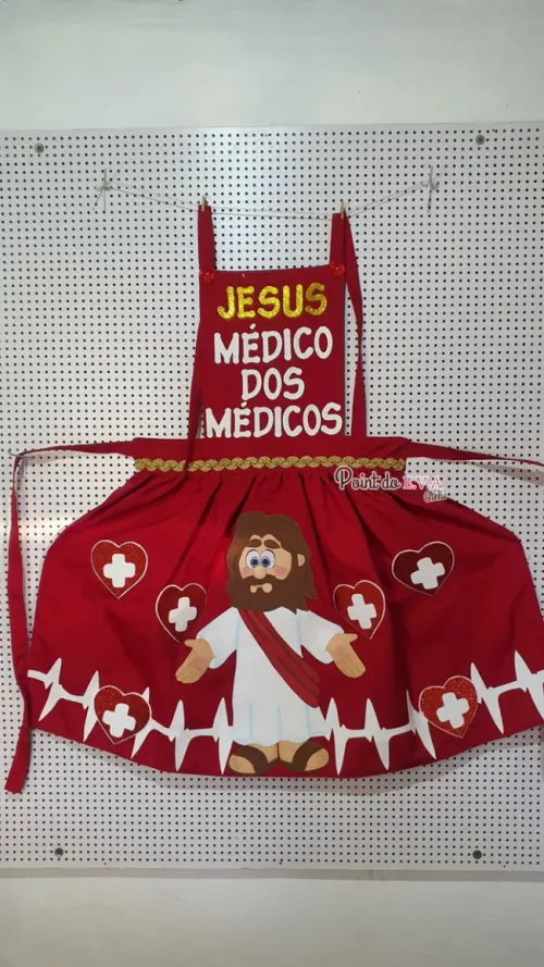 Avental Jesus É o Médicos dos Médicos