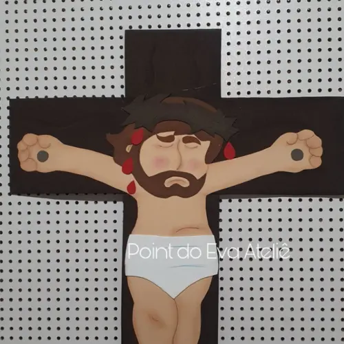 Kit Jesus Crucificado e Jesus nas Nuvens