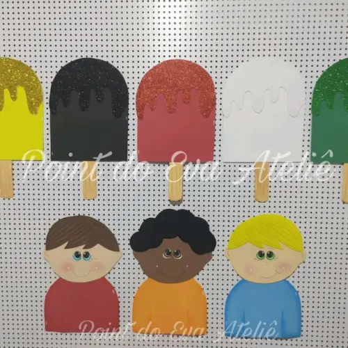 Picolés Nas Cores Do Plano Da Salvação