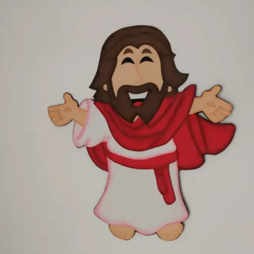 Jesus painel tamanho Médio - Recurso Visual