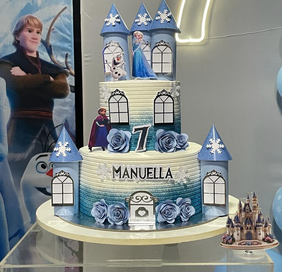 Arquivo de corte topo frozen